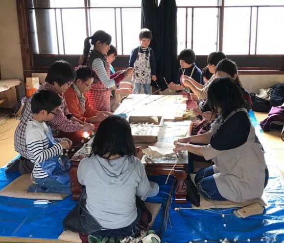 花餅づくりワークショップ